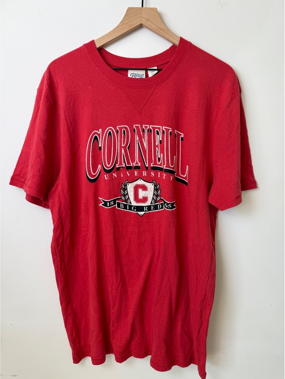 Blue 84 Cornell Big Red T-Shirt - Size L